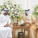 خليفة بن طحنون يحضر زفاف خلفان القبيسي