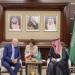 وزير الدفاع يلتقي نظيره الإيطالي في جدة
