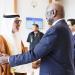 وزير الخارجية يستقبل المبعوث الرئاسي وزير الخارجية الموريتاني