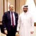  وزير البلدية يجتمع مع سفير الاتحاد الأوروبي لدى الدولة
