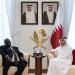 رئيس مجلس الوزراء وزير الخارجية يستقبل مستشار رئيس جنوب السودان لشؤون الأمن القومي