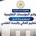 استعدادًا
للتنسيق..
قائمة
بالجامعات
والمعاهد
التعليمية
المعتمدة