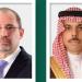 وزير الخارجية يتلقى اتصالاً هاتفياً من نائب رئيس الوزراء وزير خارجية الأردن