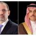 وزير الخارجية السعودي يبحث مع نظيره الأردني تطورات الأوضاع الإقليمية