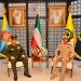 رئيس الأركان استقبل الملحقين العسكريين للأردن ومصر وأستراليا