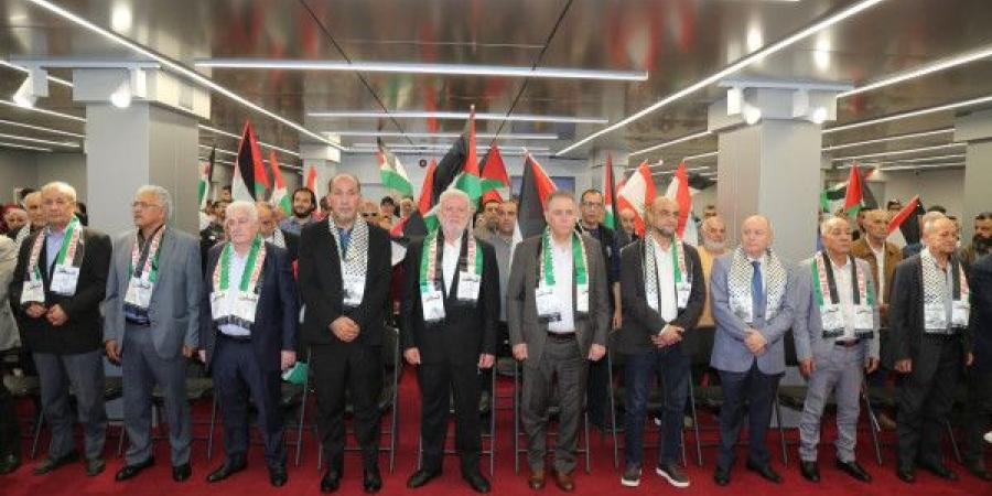 مهرجان سياسي بمناسبة عيد العمال العالمي في سفارة دولة فلسطين في لبنان