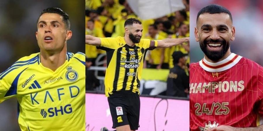 مفاجأة.. صلاح استمر مع ليفربول "بسبب رونالدو وبنزيمة"