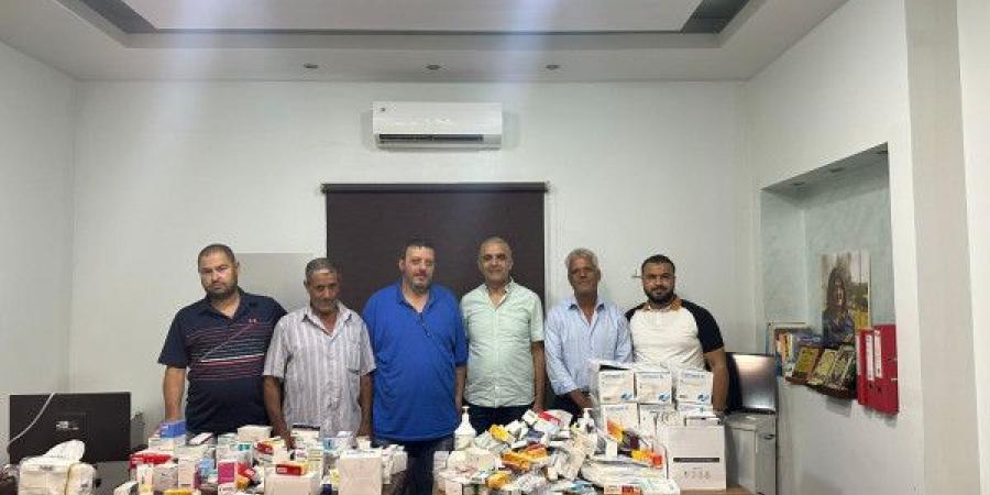 اتحاد نقابات عمال فلسطين - فرع لبنان يزور جمعية الهلال الأحمر الفلسطيني في صور