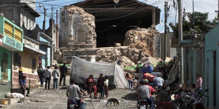 خمسة قتلى بسلسلة زلازل في غواتيمالا