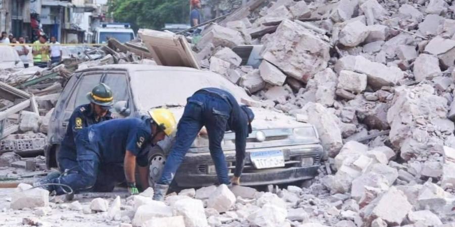 مصر.. عقار العطارين يسقط ويسفر عن قتيل و5 مصابين في الإسكندرية