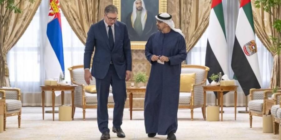 محمد بن زايد والرئيس الصربي يبحثان في بلغراد تعزيز الشراكة الاستراتيجية