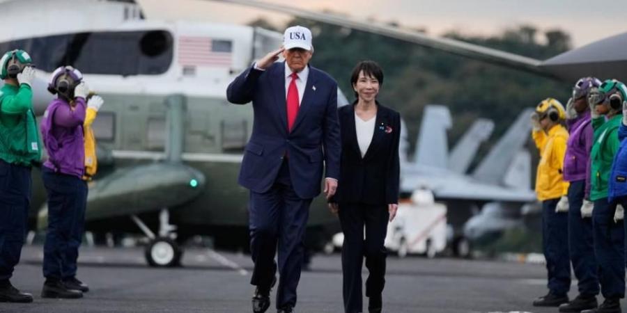 ترامب وتاكايشي يعلنان «عصراً ذهبياً» للعلاقات