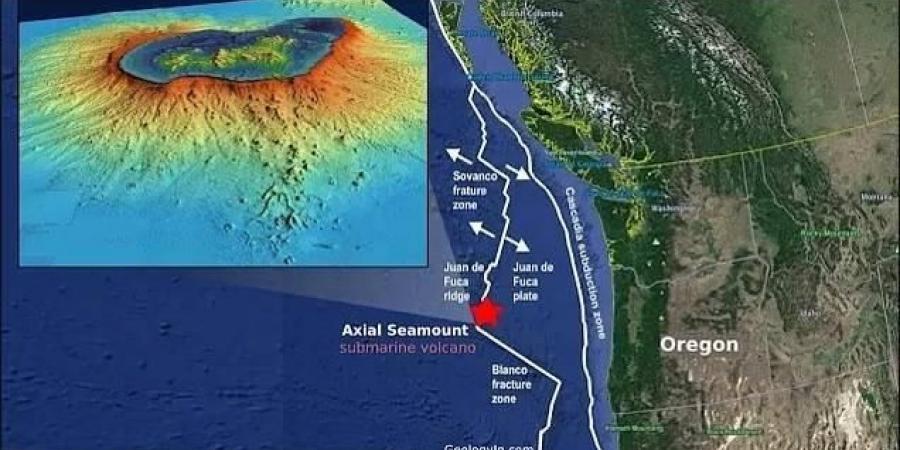 زلزالان ينذران بثوران وشيك لبركان تحت الماء