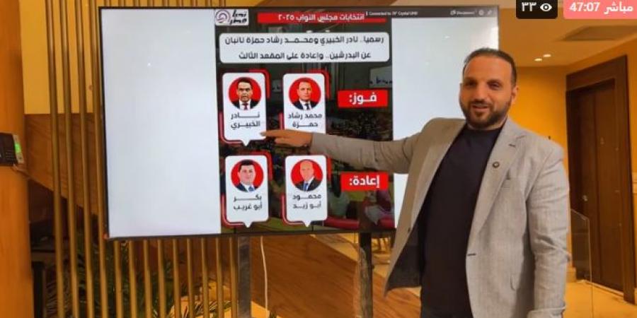 الكاتب
      الصحفى
      عمرو
      الديب:
      جولات
      الإعادة
      تكشف
      صعود
      المستقلين
      وتحديات
      أمام
      الأحزاب