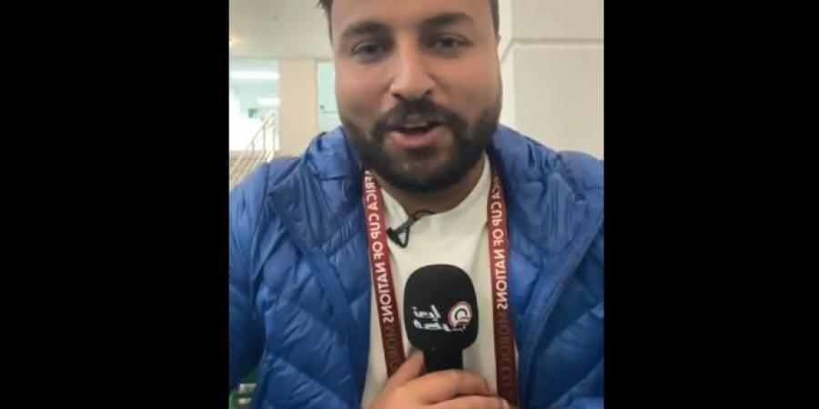 أحمد
      صابر
      مراسل
      موقع
      تحيا
      مصر
      من
      المغرب
      يرصد
      ردود
      الأفعال
      بعد
      مباراة
      مصر
      وجنوب
      أفريقيا
      في
      كأس
      أمم
      أفريقيا|
      فيديو