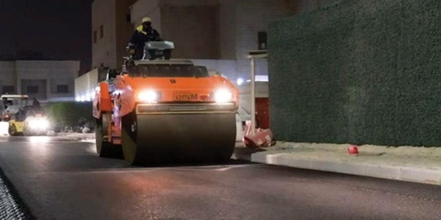 خلطة «الأشغال» الأسفلتية تثبت كفاءتها خلال الأمطار