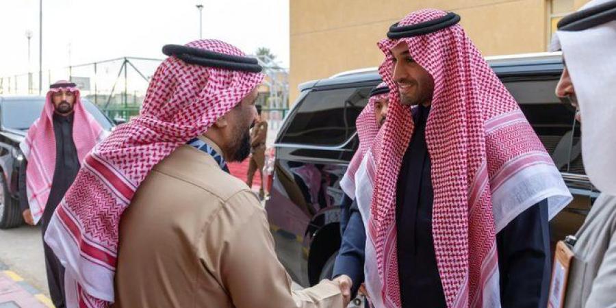 نائب أمير منطقة الجوف يحضر مباراة العروبة والجندل ضمن دوري يلو للمحترفين