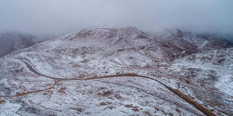 طريف ورفحاء تسجلان أقل درجة حرارة بالمملكة