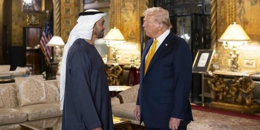 محمد بن زايد وترامب يبحثان هاتفياً تطورات التصعيد الإيراني وأمن الملاحة الدولية