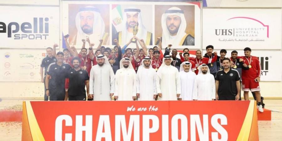 الشارقة بطلاً لدوري الشباب للموسم التاسع على التوالي