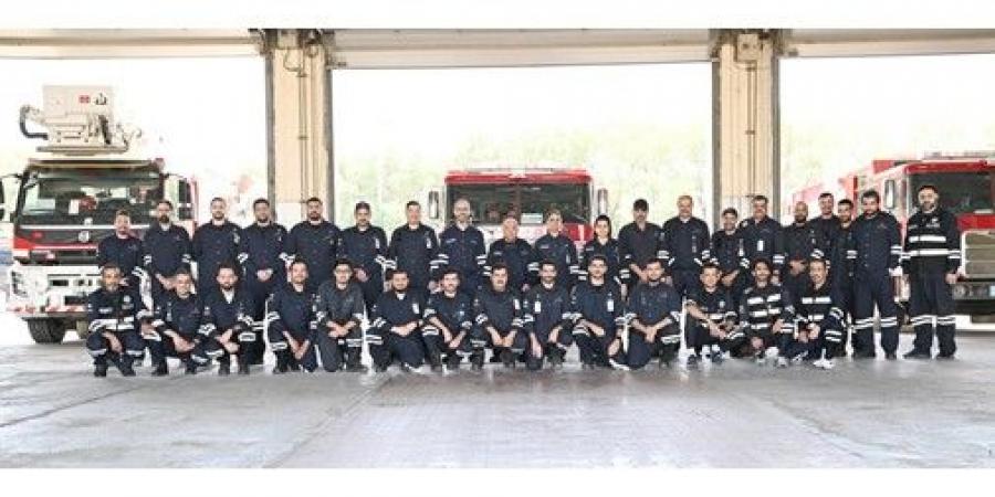 وزير النفط ينقل تحيات القيادة السياسية لرجال الإطفاء في شركات «البترول الوطنية» و«كيبك» و«كافكو»