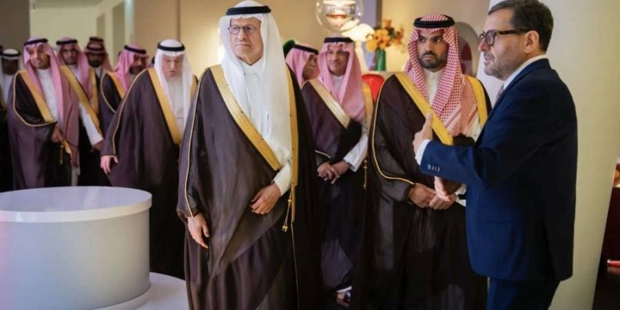 وزير الطاقة و وزير الثقافة يفتتحان متحف الذهب الأسود في الرياض