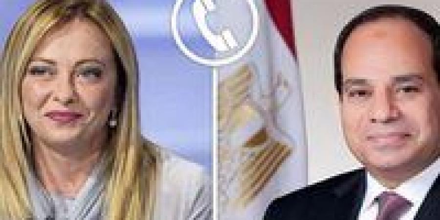 السيسي
      لـ
      ميلوني:
      مصر
      لن
      تقبل
      بالمساس
      بمقدرات
      الشعوب
      العربية
      أو
      انتهاك
      سيادة
      أراضيها