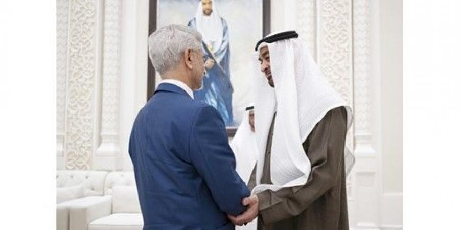رئيس الإمارات ووزير خارجية الهند يبحثان تعزيز الشراكة والتطورات الإقليمية