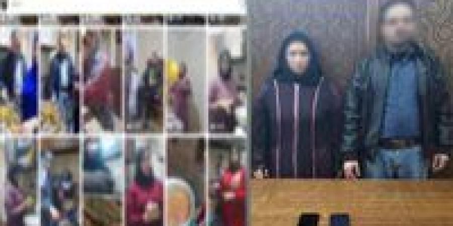 التحقيق مع أم حنين وزوجها لنشر فيديوهات خادشة للحياء بالإسكندرية