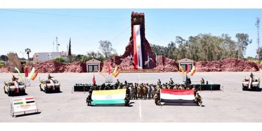 انطلاق
فعاليات
التدريب
المصري
ـ
الهندي
«إعصار-
4»