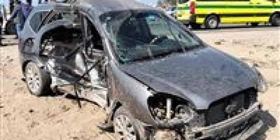 إصابة 4 أشخاص في تصادم سيارتين على الطريق الدولي الساحلي بالدقهلية
