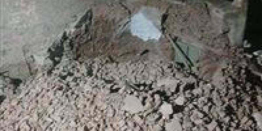 انهيار
      ضريح
      بقرية
      دنشواي
      في
      المنوفية
      وتحرك
      فوري
      لرفع
      أثار
      الهدم