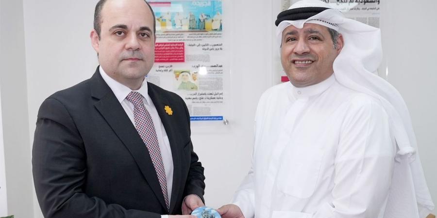 رئيس التحرير يستقبل سفير أوكرانيا ويبحثان التعاون
