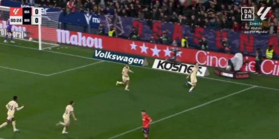 برشلونة..
      روبرت
      ليفاندوفسكي
      يسجل
      الهدف
      الأول
      لـ
      برشلونة
      في
      مرمى
      أوساسونا
      بالدوري
      الإسباني