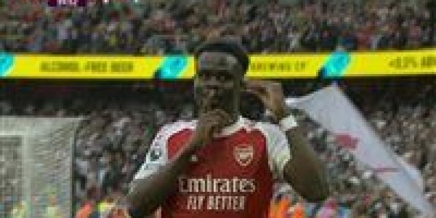arsenal
      vs
      fulham..
      بوكايو
      ساكا
      يسجل
      الهدف
      الثاني
      لـ
      آرسنال
      في
      مرمى
      فولهام
      بالدوري
      الإنجليزي
      الممتاز