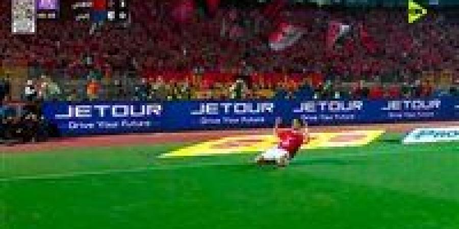 الاهلي.. أشرف بن شرقي يسجل الهدف الثالث لـ الأهلي في مرمى إنبي بالدوري المصري الممتاز