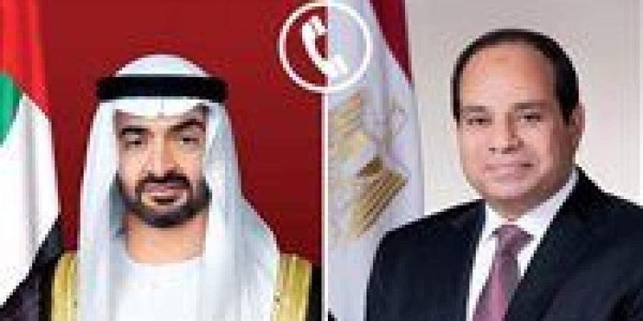 الرئيس
      السيسي
      يؤكد
      للشيخ
      محمد
      بن
      زايد
      تضامن
      مصر
      الكامل
      مع
      الإمارات
      ودعمها