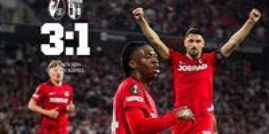 فرايبورج
      الألماني
      يبلغ
      نهائي
      الدوري
      الأوروبي
      بعد
      الفوز
      على
      سبورتنج
      براجا