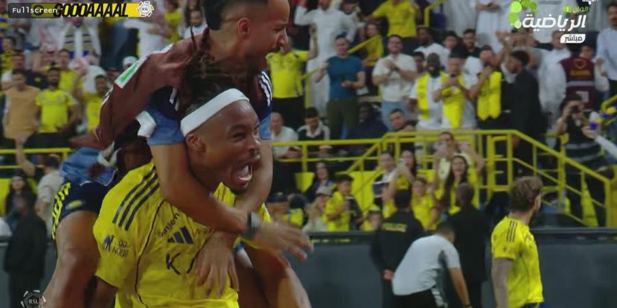 النصر..
      محمد
      سيماكان
      يسجل
      الهدف
      الأول
      للنصر
      أمام
      الهلال
      في
      الدوري
      السعودي