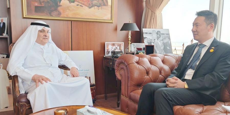 الصقر يستقبل السفير الصيني ويبحثان تطورات المنطقة وتعزيز العلاقات الثنائية