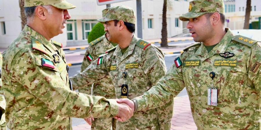 وكيل الحرس الوطني يتبادل التهاني مع منتسبي قوات الواجب بعيد الأضحى المبارك