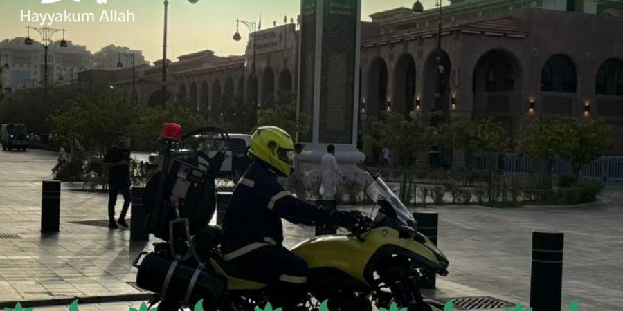 الدفاع المدني يكثف جولاته الرقابية في المنطقة المركزية بالمدينة المنورة لتعزيز سلامة ضيوف الرحمن