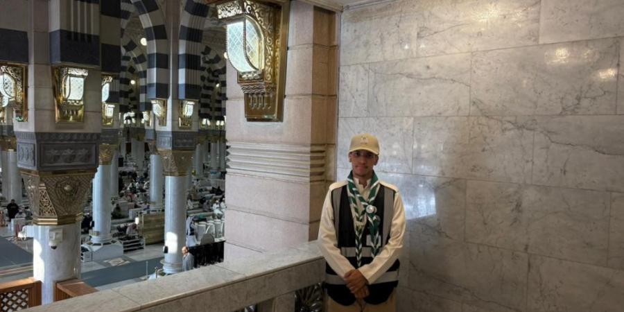 350 كشافا يستأنفون خدمة زوار المسجد النبوي