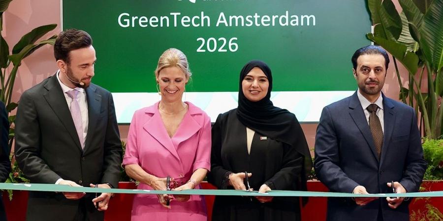 وزير البلدية يشارك في افتتاح معرض "جرين تك أمستردام 2026"