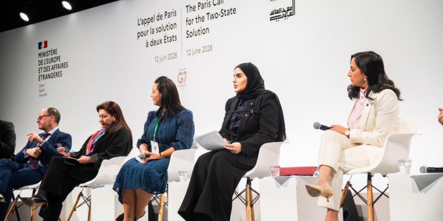 وزير الدولة للتعاون الدولي تشارك في جلسة "تعزيز خطاب السلام والديمقراطية والإصلاح" بمؤتمر باريس حول حل الدولتين