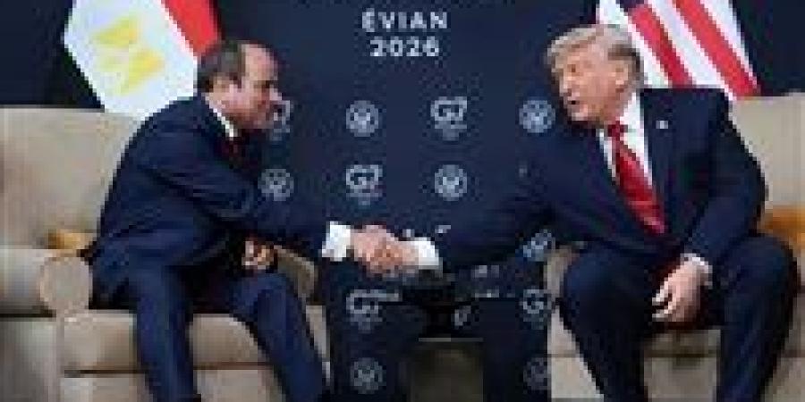 السفير
      محمد
      حجازي:
      مباحثات
      السيسي
      وترامب
      تعكس
      تفهماً
      أمريكياً
      حاسماً
      لحقوق
      مصر
      المائية
