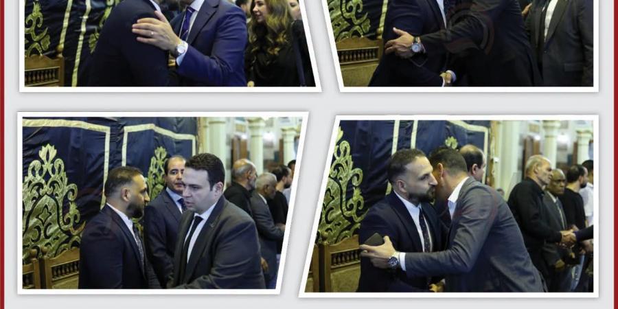 النواب
      ضياء
      داوود
      وعبدالمنعم
      امام
      واحمد
      فرغلي
      أعضاء
      مجلس
      النواب
      يؤدون
      واجب
      العزاء
      في
      الزميل
      مصطفى
      الشربيني