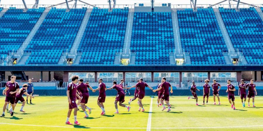 العنابي بشعار لا وقت للراحة في كأس العالم