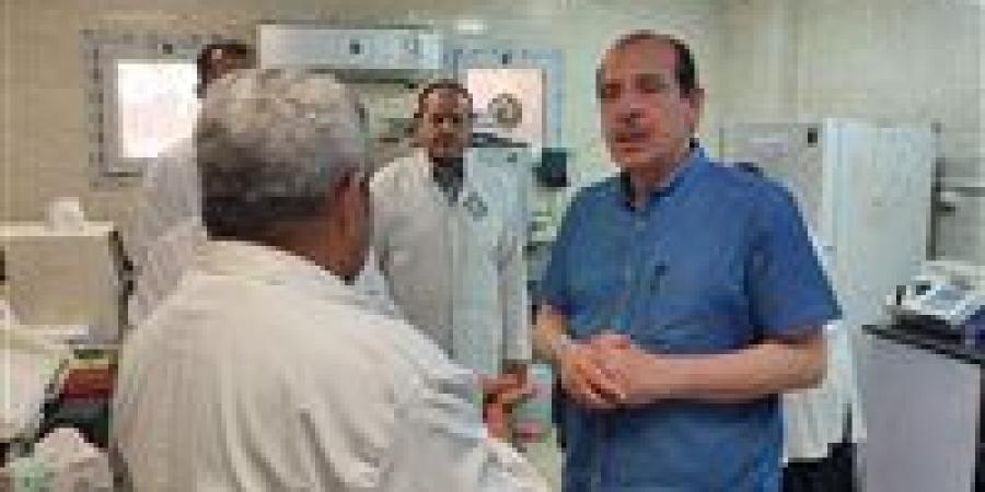 نائب
      وزير
      الصحة
      يتفقد
      مستشفى
      العياط
      المركزي
      ويوجه
      بإحالة
      الإدارة
      للتحقيق
      ومحاسبة
      المقصرين