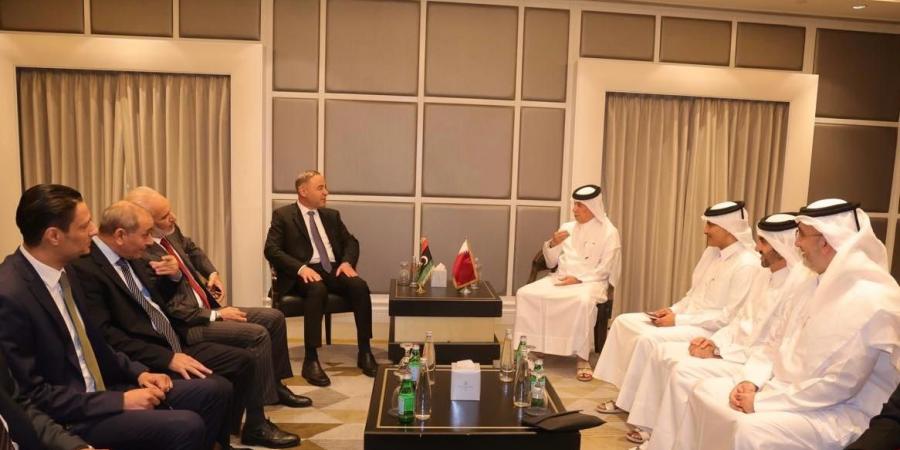 وزير الدولة للشؤون الخارجية يجتمع مع مسؤول ليبي